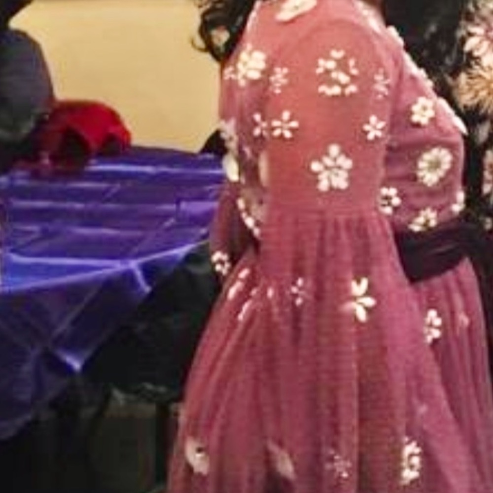 Purple Lace Dress